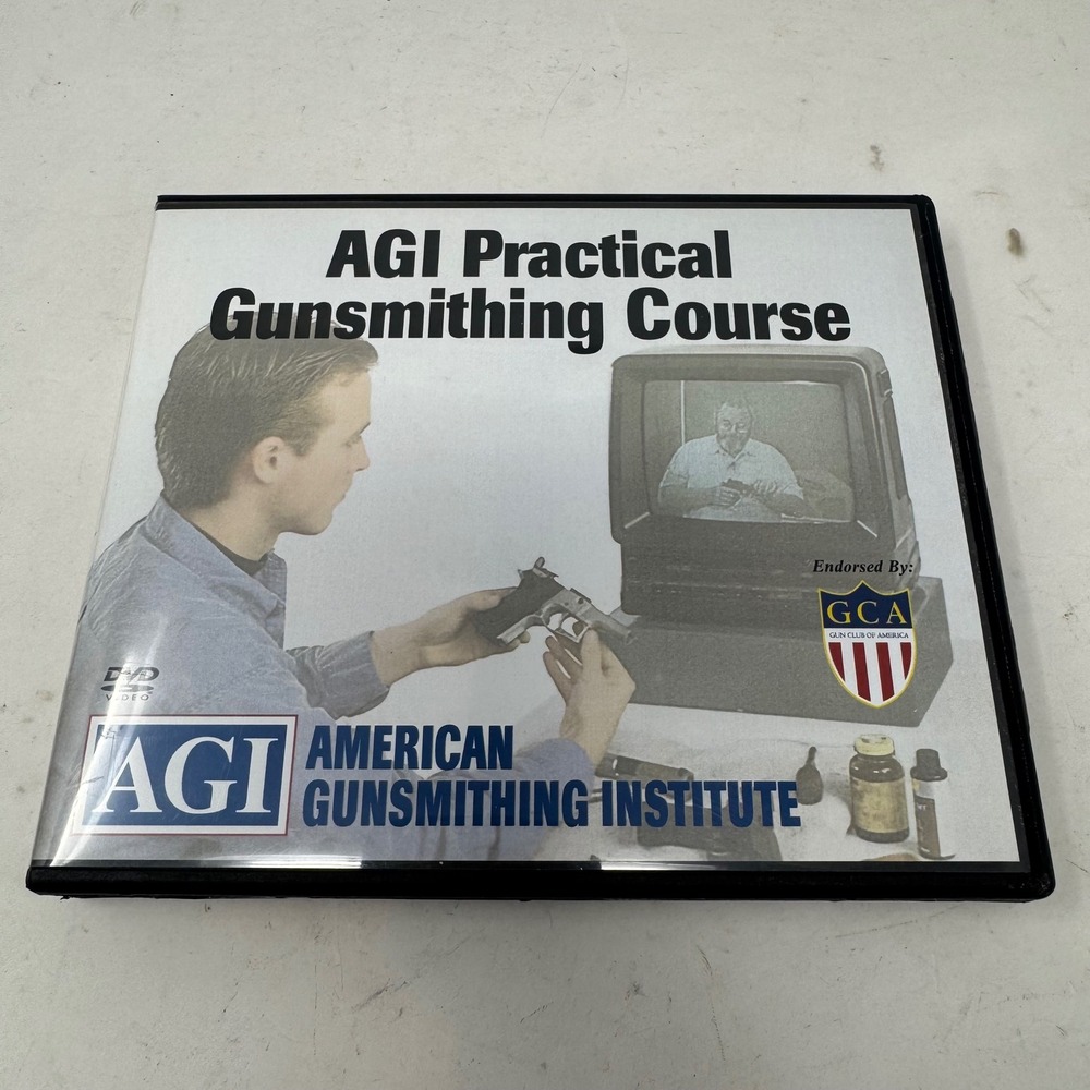 AGI Practical Gunsmithing Course DVD Set 5 Discs Course #2024 2013